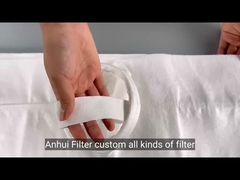 বায়ু পরিস্রাবণ জন্য শিল্প পলিয়েস্টার ফিল্টার ব্যাগ PTFE ঝিল্লি