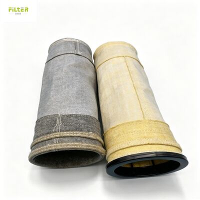 গুণমান  Manufacture High temperature PPS aramid fiberglass dust filter bag for baghouse কারখানা