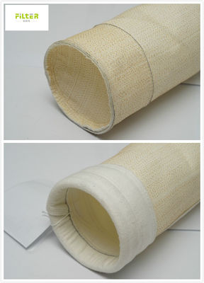 শিল্প ধুলো সংগ্রাহক জন্য 450gsm Nomex Aramid ফিল্টার হাতা
