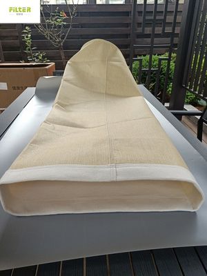 অ্যাসফাল্ট মিক্সার প্ল্যান্ট ধুলো সংগ্রাহক আরামিড ফিল্টার ব্যাগ 500 গ্রাম