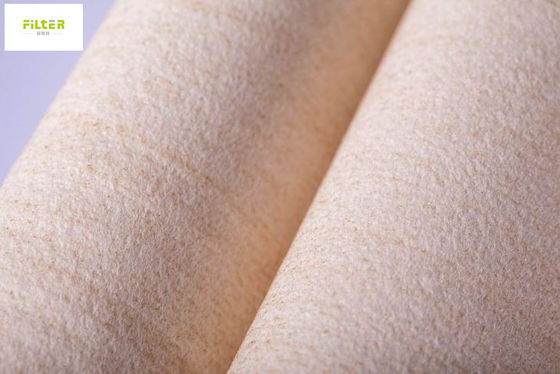 উচ্চ তাপমাত্রা Nomex Aramid ধুলো ফিল্টার কাঠকয়লা ধুলো জন্য কাপড়ের ব্যাগ