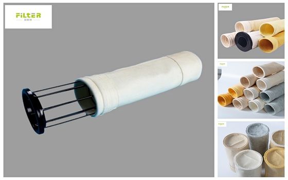 নোমেক্স পলিএটসার পিপিএস গ্লাস ফাইবার ফিল্টার সকেট কাস্টম 300GSM ~ 850GSM