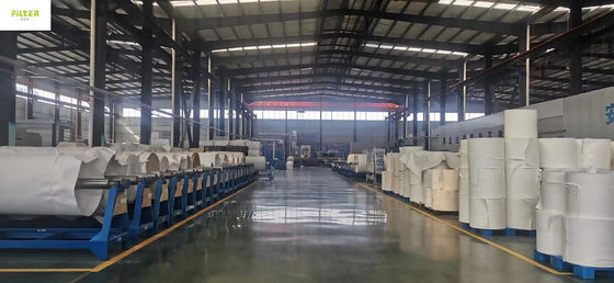 ধুলো সংগ্রাহকের জন্য গোলাকার ফ্ল্যাট Nomex PP P84 PTFE PPS ফাইবারগ্লাস ফিল্টার ব্যাগ