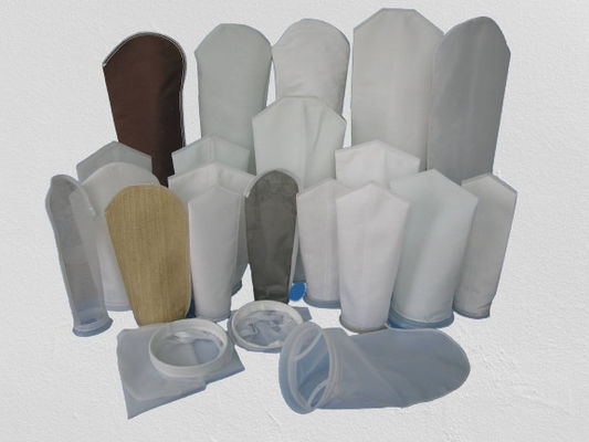 অ্যাকোয়ারিয়াম 10 মাইক্রন পিপি তরল ফিল্টার ব্যাগ প্লাস্টিকের রিং সহ 7 "X32"