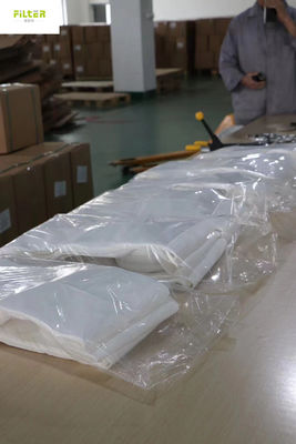 পিটিএফই স্ক্রিম ৭৫০ গ্রাম ধুলো সংগ্রাহক ফিল্টার ব্যাগ কাস্টম আকার