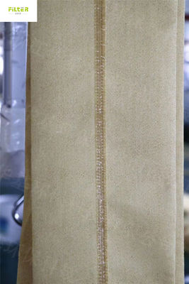 উচ্চ তাপমাত্রা সিলিকন আঠালো সঙ্গে শিল্প Nomex Aramid ফিল্টার মোজা