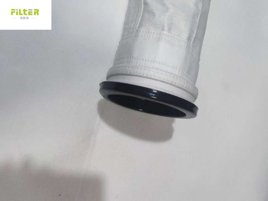 উচ্চ তাপমাত্রা 750gsm PTFE ফিল্টার ব্যাগ এবং SS304 ফিল্টার খাঁচা