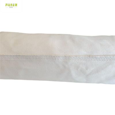 2.2 মিমি পুরু ফাইবারগ্লাস ফিল্টার ব্যাগ পিটিএফই ডুবানো চিকিত্সা সহ
