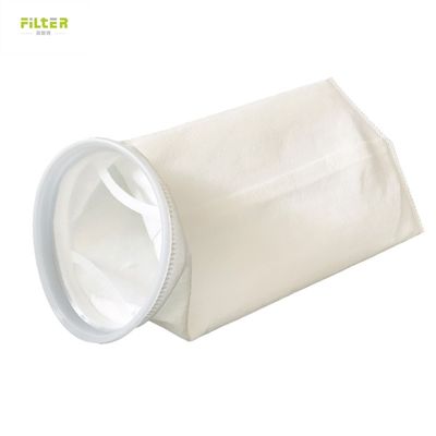 PE / PP / NMO / PTFE তরল ফিল্টার ব্যাগ উপাদান উচ্চ তাপমাত্রা প্রতিরোধের