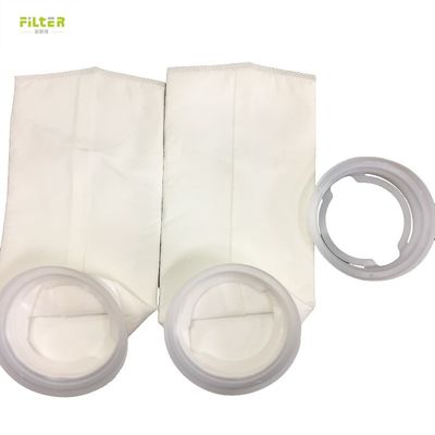 PE / PP / NMO / PTFE তরল ফিল্টার ব্যাগ উপাদান উচ্চ তাপমাত্রা প্রতিরোধের
