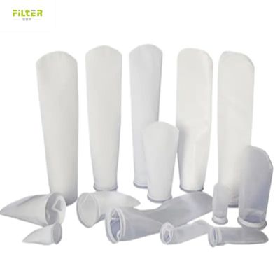 প্লাস্টিকের রিং সহ ফুড গ্রেড 500 মাইক্রন নাইলন জাল তরল ফিল্টার ব্যাগ