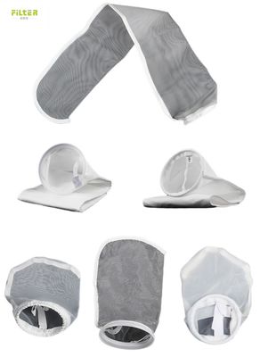 রাসায়নিক প্রতিরোধী তরল ফিল্টার ব্যাগ নাইলন পলিস্টার এবং শিল্পের জন্য পলিপ্রোপিলিন উপকরণ পাওয়া যায়