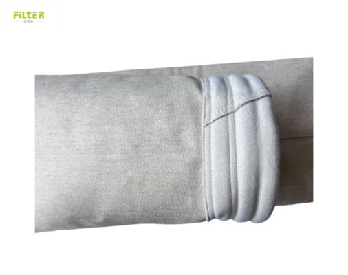 550 গ্রাম Nomex ফিল্টার ব্যাগ ধুলো সংগ্রাহক বায়ু ফিল্টার ব্যাগ 166X3600mm