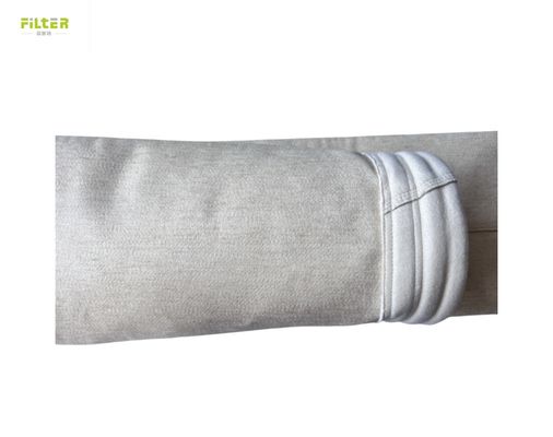 সিমেন্ট প্ল্যান্টের জন্য 450gsm~550gsm Nomex PTFFE Membrane Filter Bag