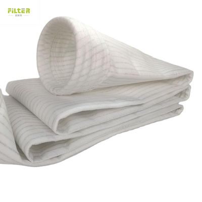 খাদ্য ও পানীয় শিল্পে উচ্চ তাপমাত্রায় ধুলো সংগ্রহের জন্য অ্যান্টি-স্ট্যাটিক পলিস্টার ফিল্টার ব্যাগ