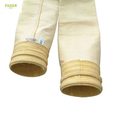 উচ্চ তাপমাত্রা প্রতিরোধী ব্যাগহাউস ফিল্টার ব্যাগগুলি অ্যাসফাল্ট প্ল্যান্টের ধুলো সংগ্রাহকদের জন্য 100% গ্লাস ফাইবার দিয়ে তৈরি