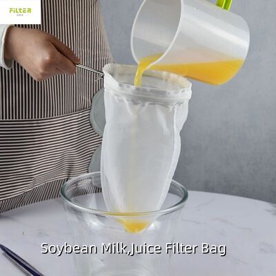 Washable High Density Mesh Juice Filter Bag Fine Mesh Food Filter Bag