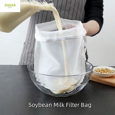 Reusable Ultra Fine Mesh Juice Filter Bag Food Grade Fruit Juice Strainer Bag