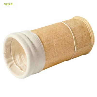 উচ্চ তাপমাত্রা Aramid Nomex PPS পলিস্টার PTFE ফিল্টার ব্যাগ রাসায়নিক শিল্পের জন্য