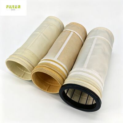 Industrial bag filter PPS Aramid PTFE sock for dust removal