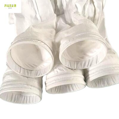 PPS, fiberglass, aramid filter sleeves for boiler, cement plant, incinerator flue gas dust removal.