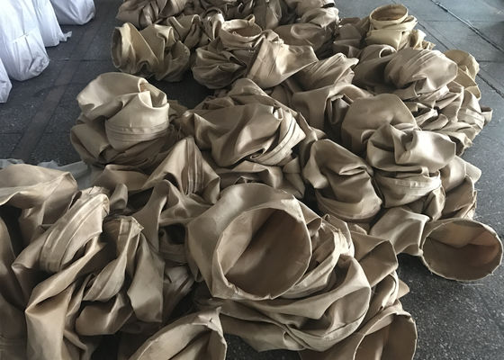 তেল ও জল প্রতিরোধী গ্লাস ফাইবার ফিল্টার ব্যাগ 630GSM কাস্টমাইজড দৈর্ঘ্য