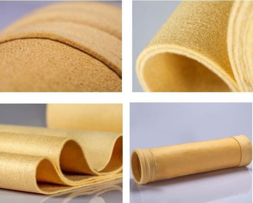 উচ্চ শক্তি P84 প্রতিস্থাপন ধুলো সংগ্রাহক ব্যাগ 500~550 GSM সর্বোচ্চ নমনীয়তা