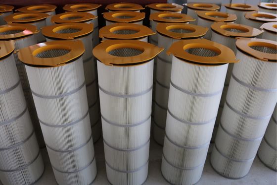 লোহা কভার প্লাইটেড ফিল্টার কার্টিজ তিন - বড় ধুলো ঘনত্ব জন্য Lugs