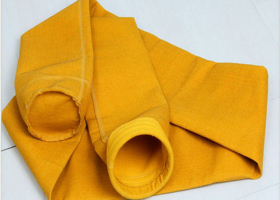 ধুলো সংগ্রাহক অ বোনা ফিল্টার ব্যাগ P84 উচ্চ তাপমাত্রা ধুলো ফিল্টার ব্যাগ