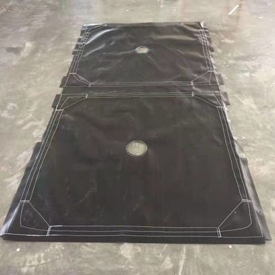 পকেট ফিল্টার ফিল্টার প্রেস কাপড় ফিল্টার প্লেটের জন্য উচ্চ মাত্রিক স্থিতিশীলতা