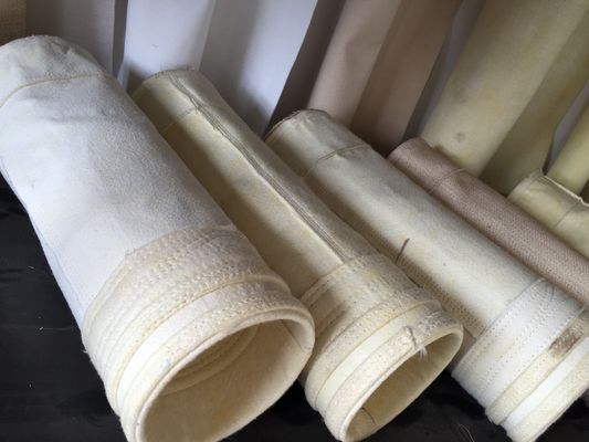 আর্সিলিক ইগল ফিল্টার ধুলো সংগ্রাহক ফিল্টার ব্যাগ 450GSM ~ 550GSM সিমেন্ট শিল্পের জন্য