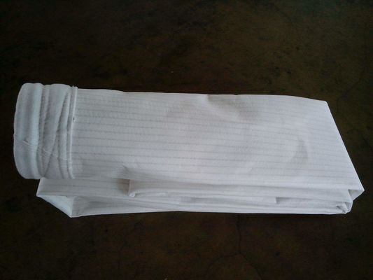 কাঠের কারখানার জন্য পলিস্টার অ্যান্টিস্ট্যাটিক ফিল্টার ব্যাগ 450GSM~650GSM