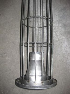 উচ্চ তাপমাত্রা ধুলো সংগ্রাহক খাঁচা সঙ্গে Venturi কাস্টমাইজড আকার