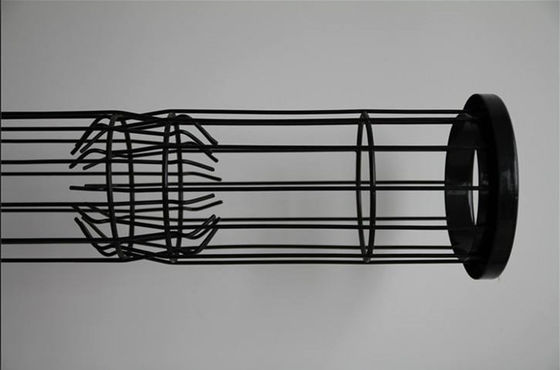 সিমেন্ট প্ল্যান্ট ফিল্টার ব্যাগ খাঁচা পৃষ্ঠ স্প্রে সিলিকন চিকিত্সা কাস্টমাইজড আকার