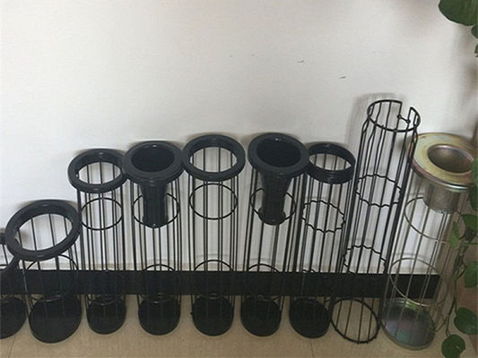 সিমেন্ট প্ল্যান্ট ফিল্টার ব্যাগ খাঁচা পৃষ্ঠ স্প্রে সিলিকন চিকিত্সা কাস্টমাইজড আকার