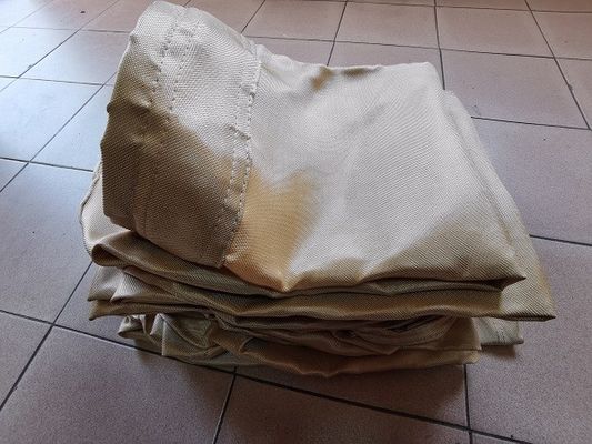 সিমেন্ট প্ল্যান্টের জন্য উচ্চ তাপমাত্রা ফাইবারগ্লাস তেল ও জল প্রতিরোধী ফিল্টার ব্যাগ