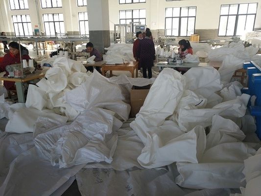 কাস্টমাইজড জিপার হোয়াইট পলিয়েস্টার তরল ফিল্টার ব্যাগ জল চিকিত্সার জন্য