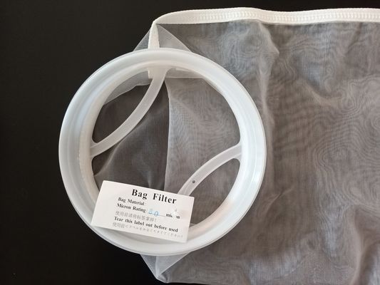 জল বিশুদ্ধকরণ কফি তরল ফিল্টার ব্যাগ জিংক প্লাস্টিক শীর্ষ 1200um মাইক্রন