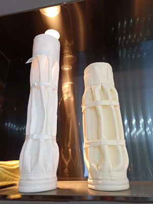 পলিস্টার পিপিএস নোমেক্স পি 84 স্টার প্লিটেড ফিল্টার ব্যাগ বিপরীত ধুলো সংগ্রাহকের জন্য