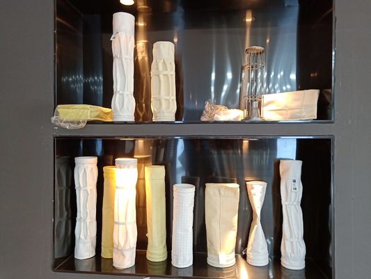 পলিস্টার পিপিএস নোমেক্স পি 84 স্টার প্লিটেড ফিল্টার ব্যাগ বিপরীত ধুলো সংগ্রাহকের জন্য