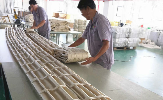 ধুলো সংগ্রাহক পিপিএস পলিস্টার আরামাইড এয়ার ফিল্টার ব্যাগ স্টার প্লাইটেড