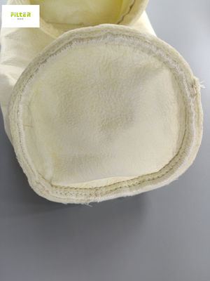 সিমেন্ট কারখানা ইস্পাত কারখানা জন্য ফাইবারগ্লাস উচ্চ তাপমাত্রা ফিল্টার ব্যাগ