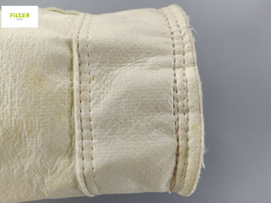 ধুলো ফিল্টার ব্যাগ উচ্চ তাপমাত্রা গ্লাস ফাইবার Nomex PTFE সুই ফিল্টার