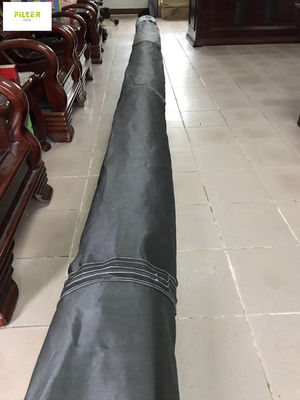উচ্চ তাপমাত্রা গ্লাস ফাইবার ফিল্টার ব্যাগ ব্যাগহাউসের জন্য ক্ষার প্রতিরোধী