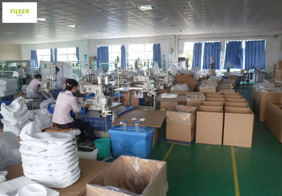 স্টিলের রিং সহ গরম গলিত 100 মাইক্রন পিপি ওয়াটার ফিল্টার ব্যাগ