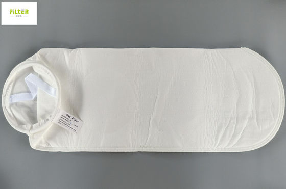 সিউইং থ্রেড তরল ফিল্টার ব্যাগ সঙ্গে SS304 রিং 25 মাইক্রন পিপি